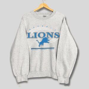 90s Vintage Detroit Lions Football Sweatshirt Retro NFL Detroit Lions Shirt Tee